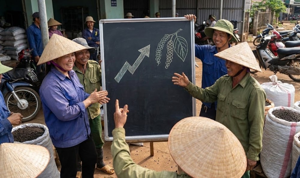 Giá hồ tiêu hôm nay 11.12: nhích nhẹ 150.000 đồng/kg - ảnh 1