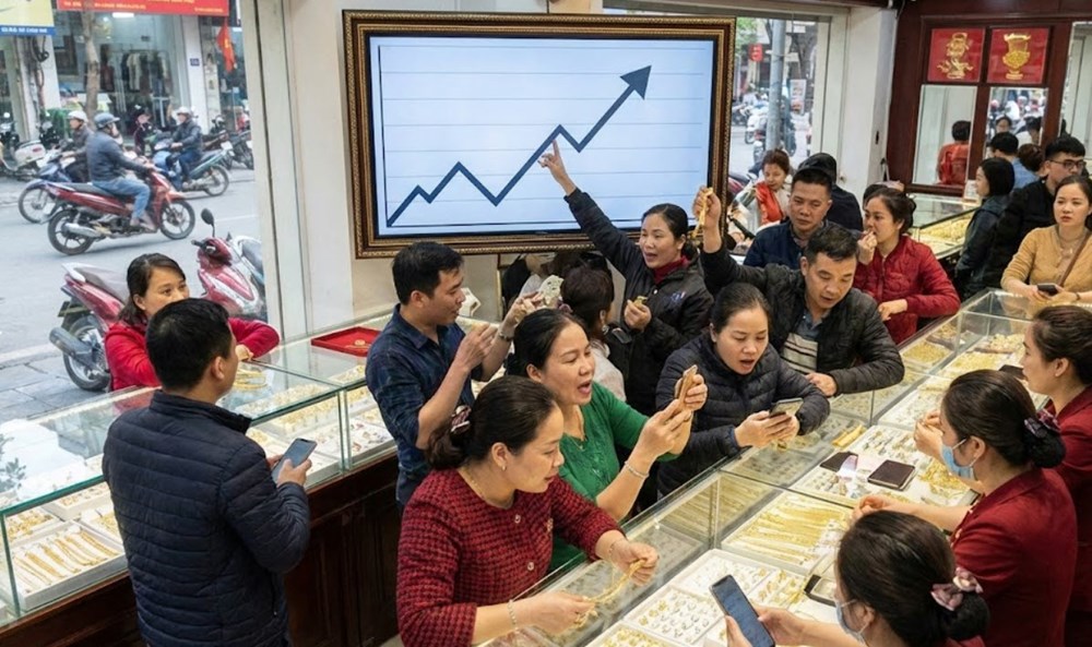 Giá vàng hôm nay 11.12: SJC bật tăng mạnh, thị trường sôi động - ảnh 1