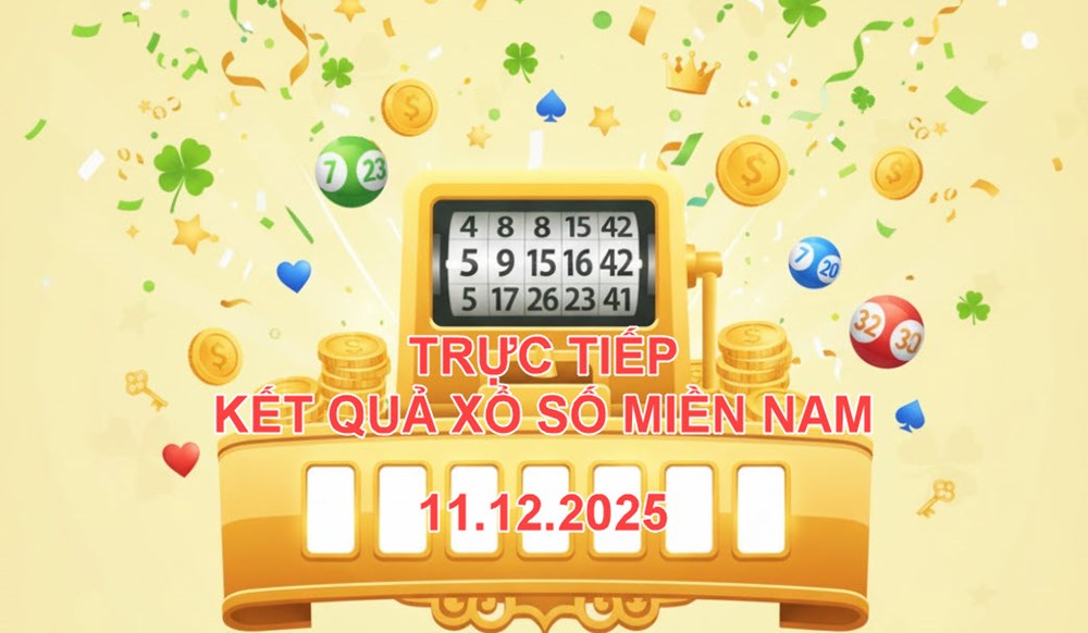 XSMN 11.12 | Trực tiếp kết quả xổ số miền Nam hôm nay thứ 5 - ảnh 1