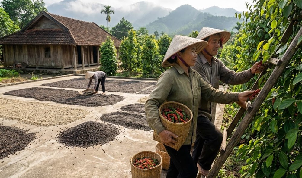 Giá hồ tiêu hôm nay 12.12: Tăng nhẹ trở lại 150.000 đồng/kg - ảnh 1