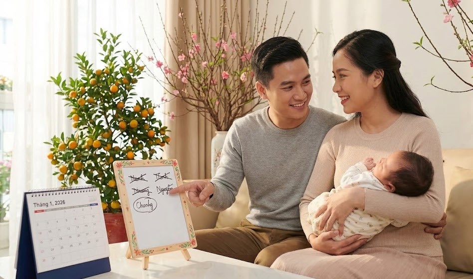 Gợi ý cách đặt tên con sinh tháng 1 năm 2026 - ảnh 1