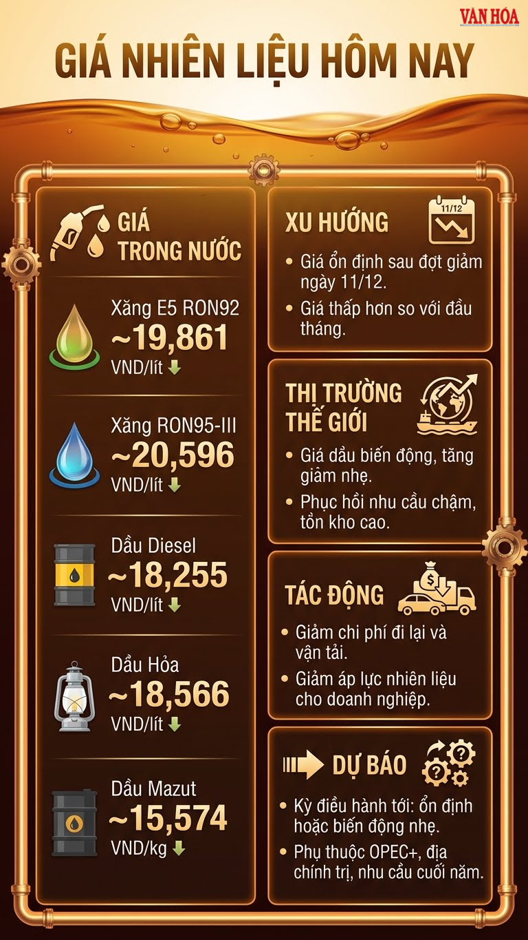 Giá xăng dầu hôm nay 15.12: Người tiêu dùng tiếp tục hưởng lợi - ảnh 3