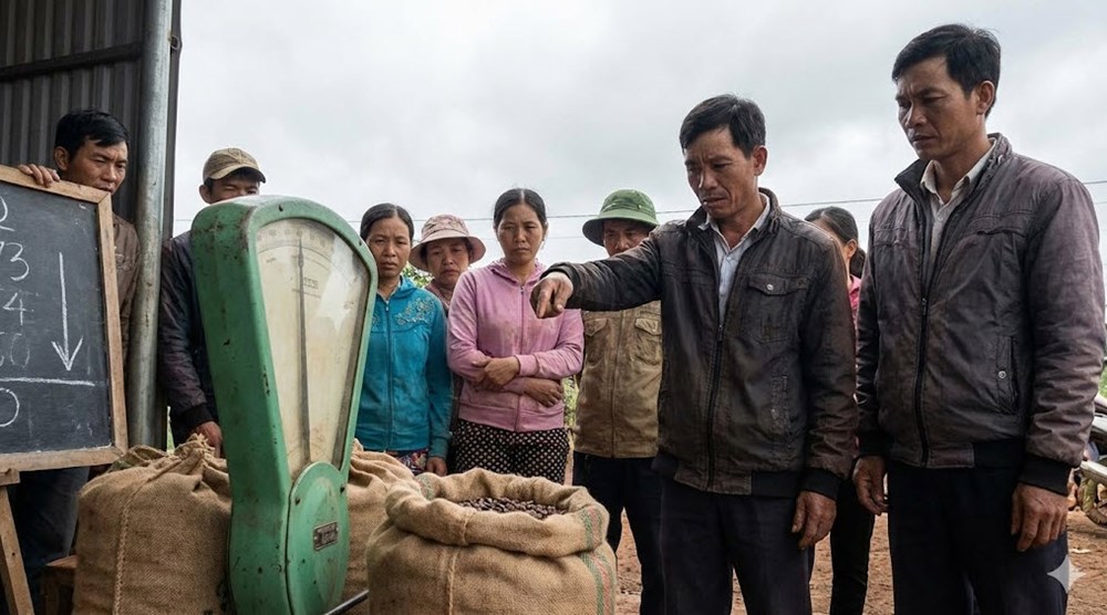 Giá cà phê hôm nay 16.12 giảm xuống dưới mốc 100.000 đồng/kg - ảnh 1