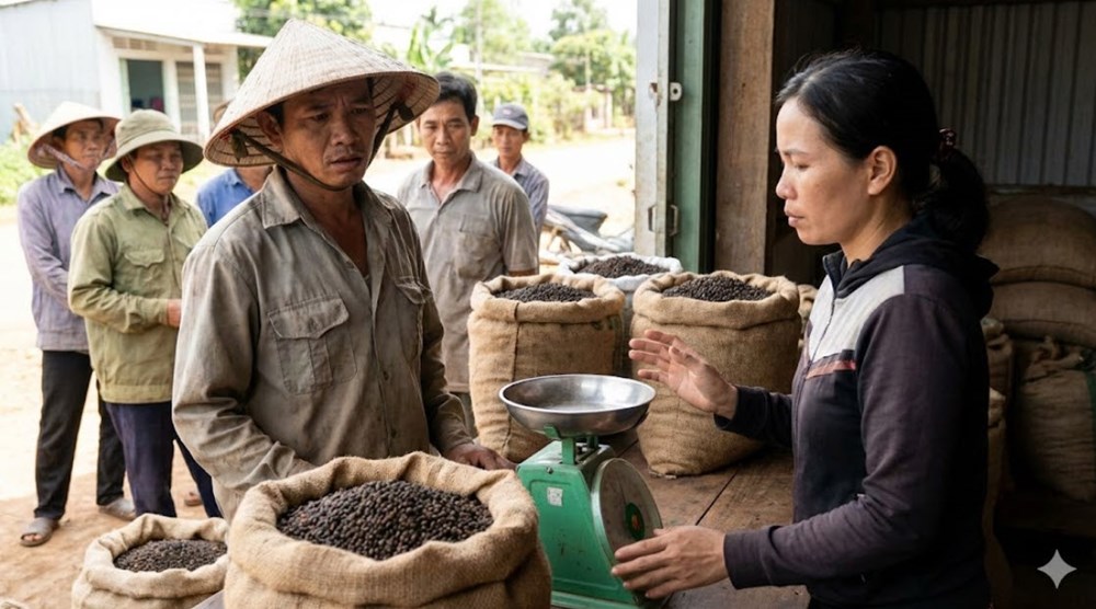 Giá hồ tiêu hôm nay 16.12: Giảm nhẹ về 147.500–149.500 đồng/kg - ảnh 1