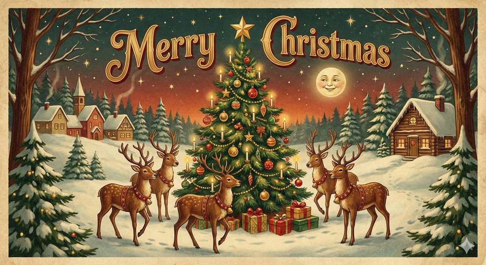 Hướng dẫn tạo ảnh Giáng Sinh ấn tượng cho 2025 với AI - ảnh 1