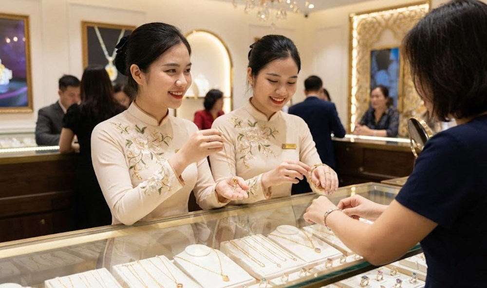 Giá vàng hôm nay 18.12: Vàng SJC giữ đỉnh, thị trường chững lại - ảnh 1