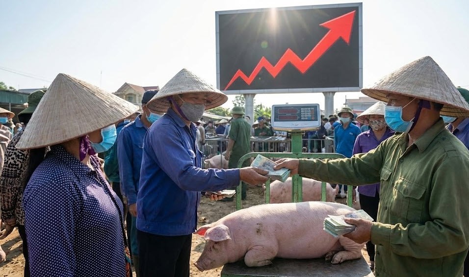 Giá heo hơi hôm nay 21.12: Miền Bắc neo mốc 67.000 đồng/kg - ảnh 1