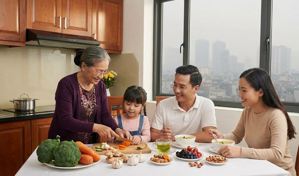 Thực phẩm “vàng” hỗ trợ thải độc phổi, tăng đề kháng - ảnh 1