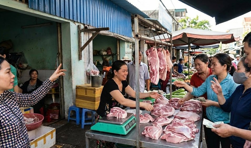 Giá heo hơi hôm nay 22.12: Miền Bắc áp sát mốc 70.000 đồng/kg - ảnh 1