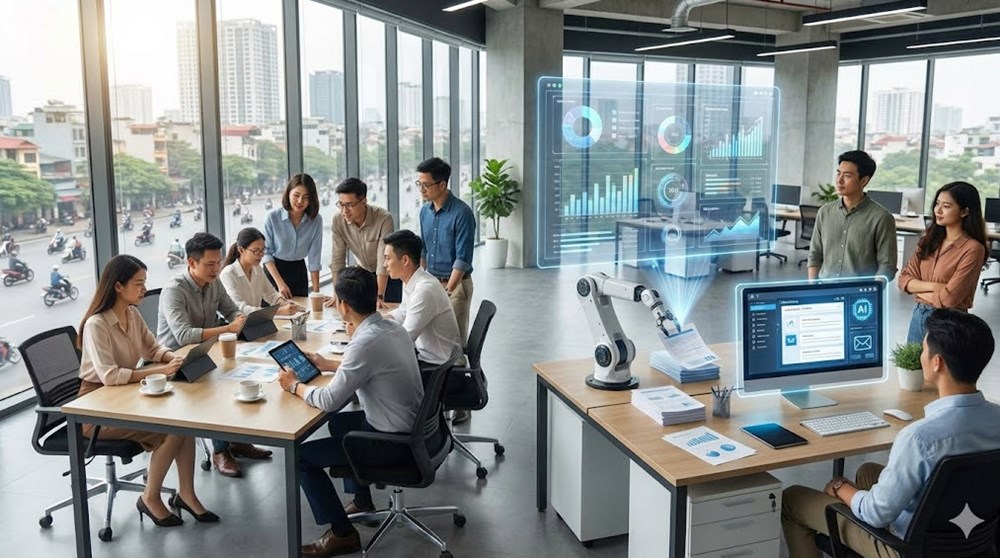 Cơn bão AI càn quét thị trường lao động Việt Nam - ảnh 1
