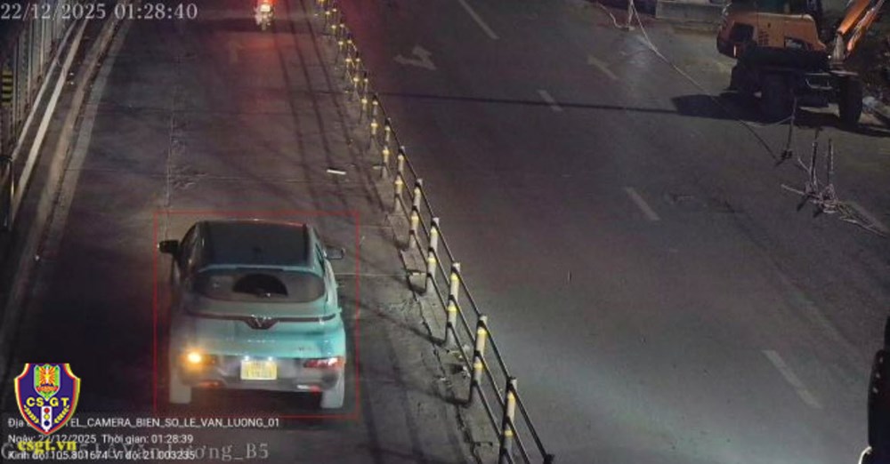 Camera AI “bắt trọn” nhiều lỗi giao thông nguy hiểm trong 24h qua - ảnh 3
