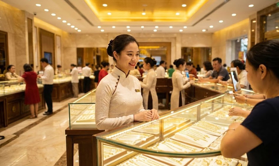 Giá vàng hôm nay 23.12: Trong nước và quốc tế lập đỉnh mới - ảnh 1