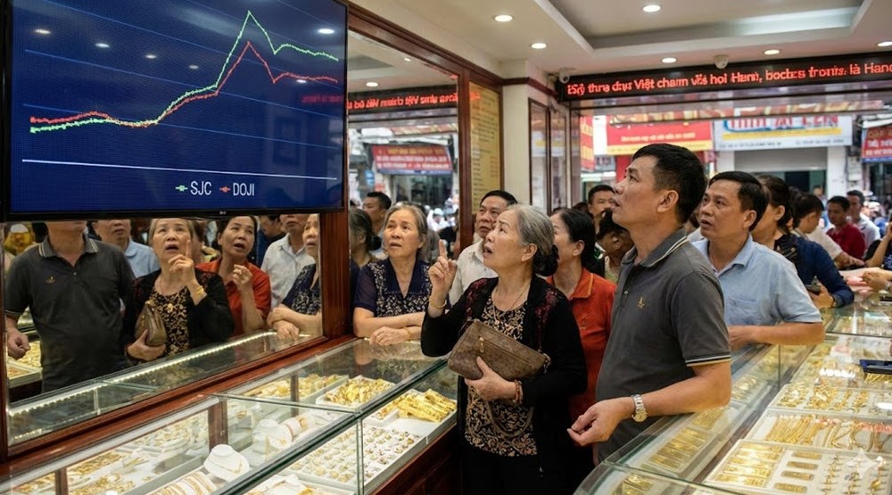 Giá vàng hôm nay 25.12: Vàng miếng neo đỉnh 159,2 triệu đồng/lượng - ảnh 1