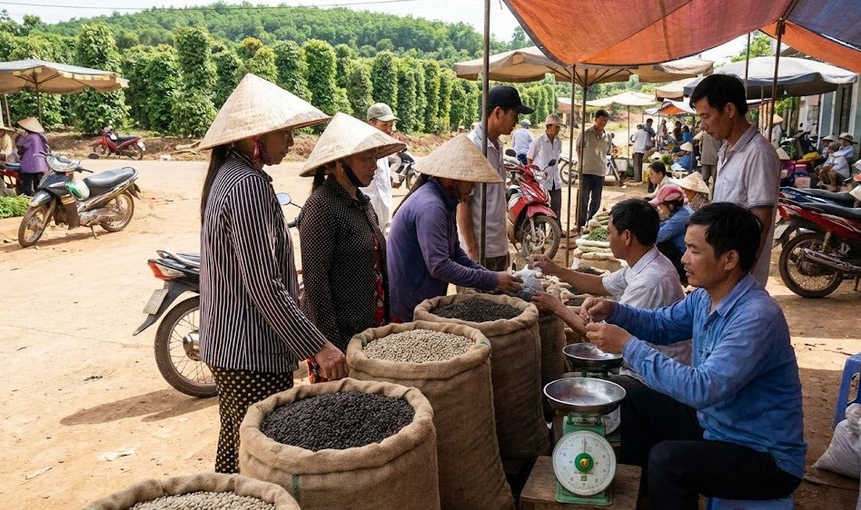 Giá hồ tiêu hôm nay 30.12: Neo cao cuối năm, chờ bứt phá - ảnh 1