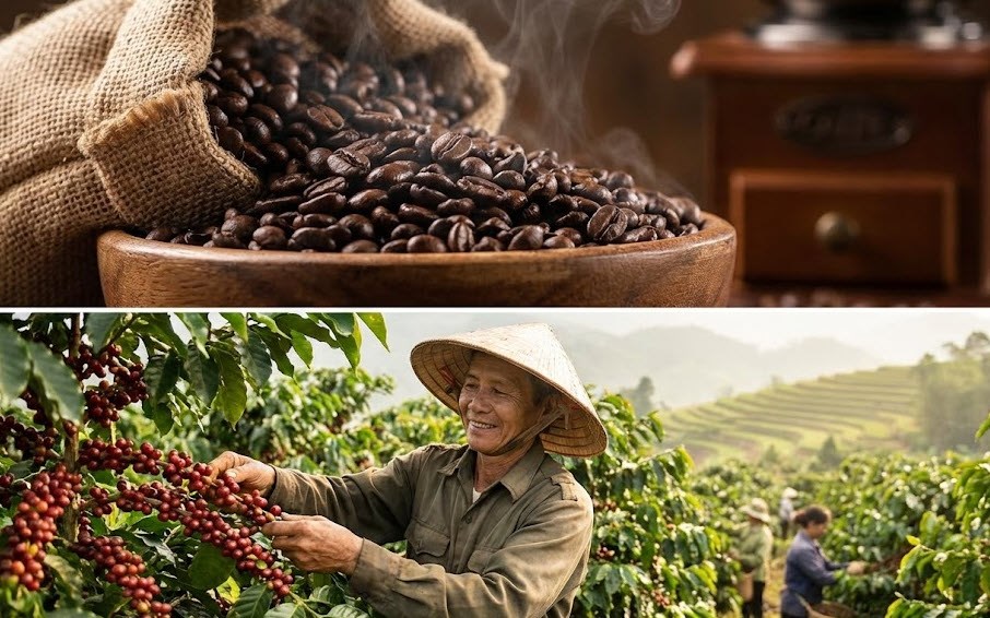 Giá cà phê hôm nay 31.12 ổn định, neo quanh 97.000 đồng/kg - ảnh 1