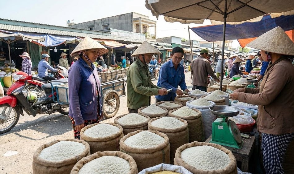 Giá lúa gạo hôm nay 31.12: Trong nước ổn định, xuất khẩu giảm nhẹ - ảnh 1