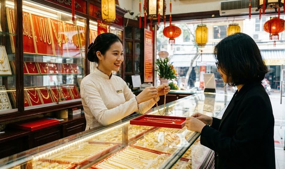 Giá vàng hôm nay 6.1: Vàng miếng bật tăng mạnh, nhẫn neo cao - ảnh 1