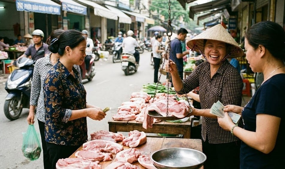 Giá heo hơi hôm nay 7.1.2026 tăng nhẹ toàn quốc - ảnh 1