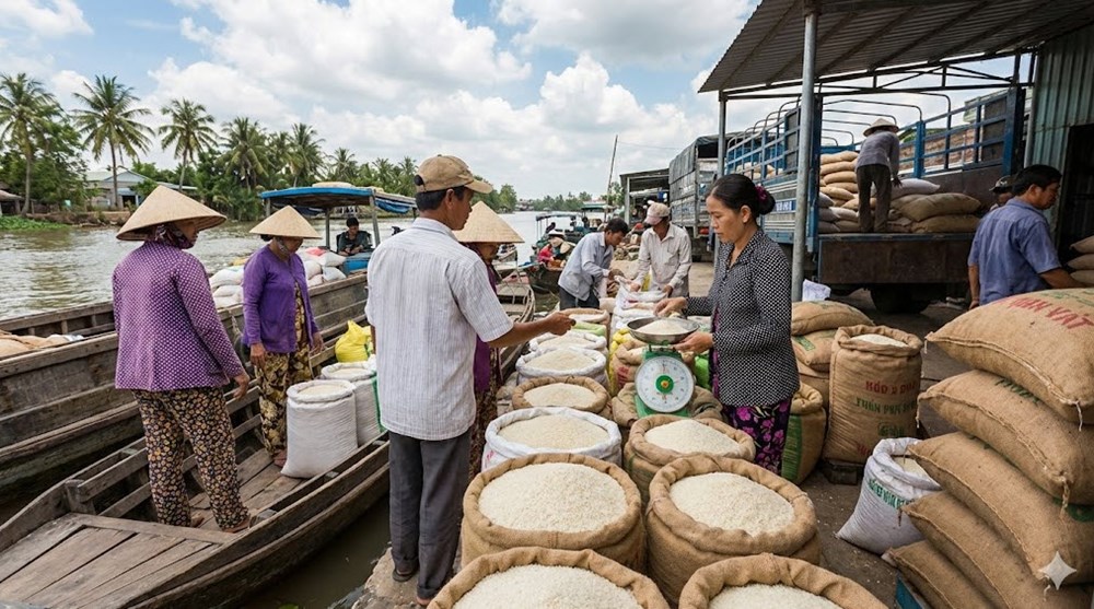 Giá lúa gạo hôm nay 7.1.2026: Thị trường đi ngang trên diện rộng - ảnh 1