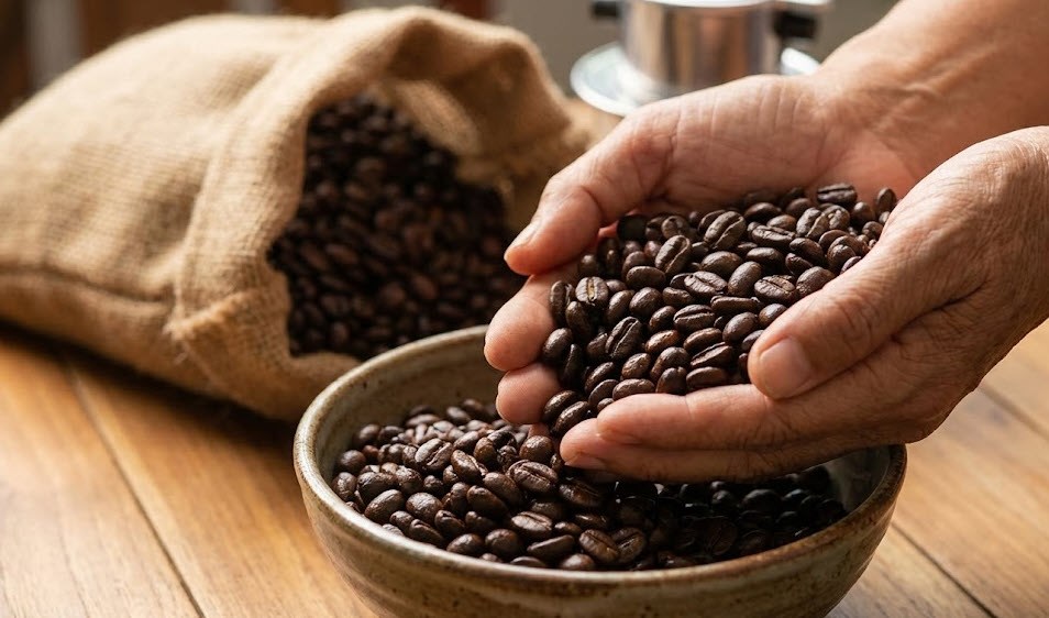 Giá cà phê hôm nay 11.1.2026 điều chỉnh nhẹ - ảnh 1