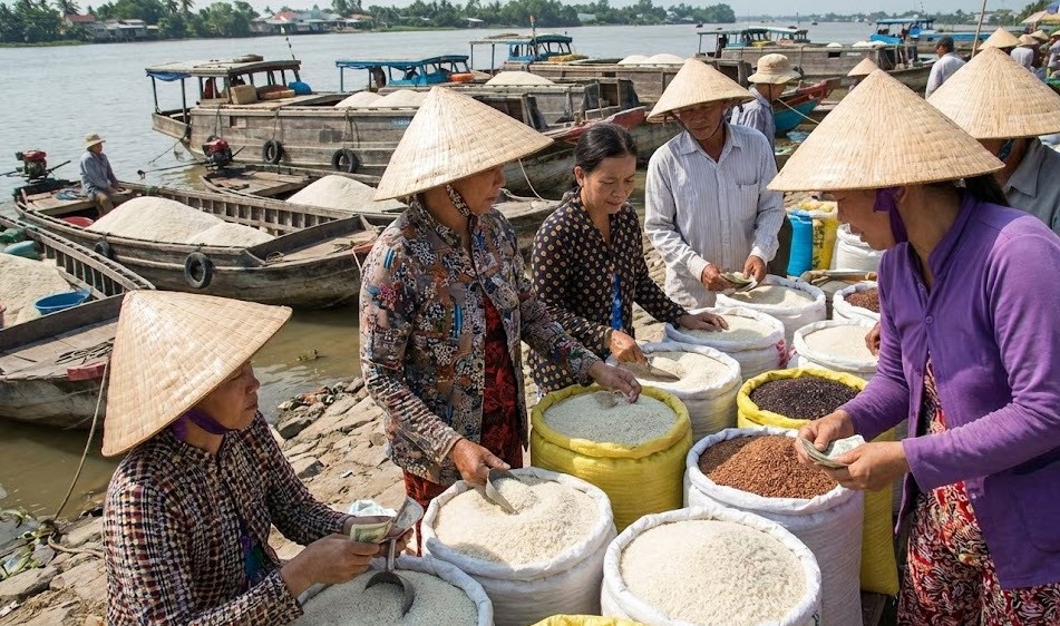 Giá lúa gạo hôm nay 12.1: Ổn định trong nước và xuất khẩu - ảnh 1