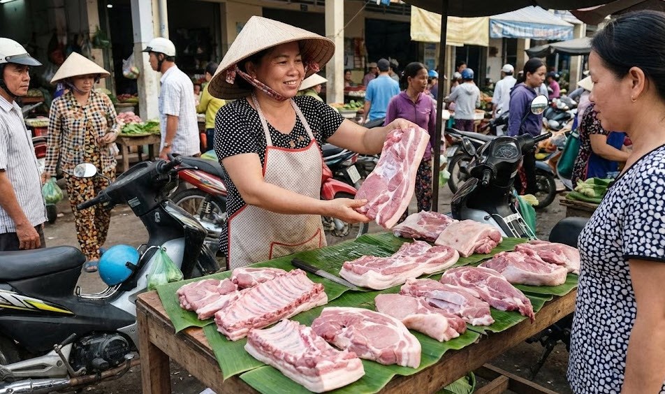Giá heo hơi hôm nay 14.1.2026: Giá tăng chậm nhưng bền - ảnh 1