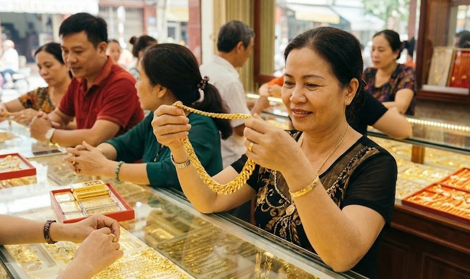 Giá vàng hôm nay 14.1: Vàng vẫn “neo đỉnh”, còn dư địa tăng? - ảnh 1