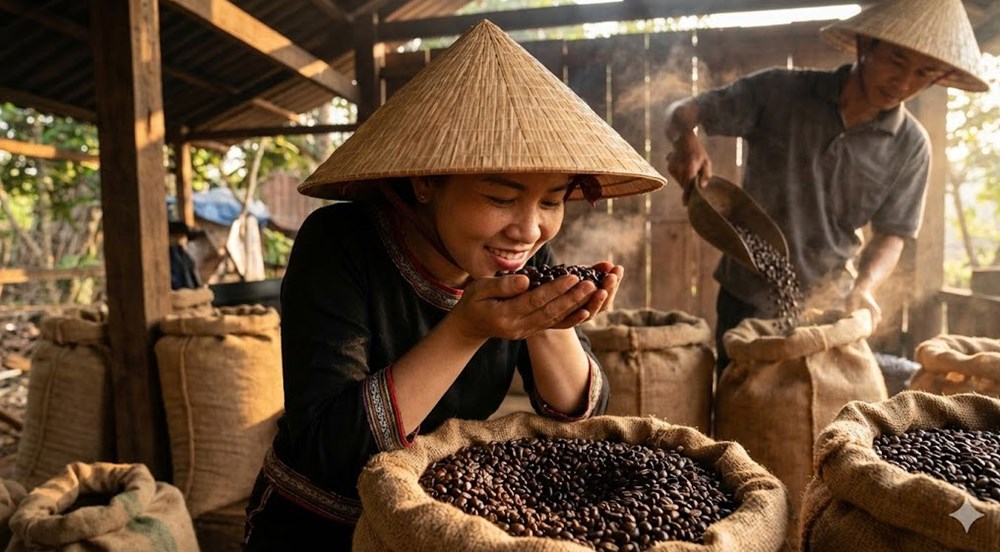 Giá cà phê hôm nay 20.1.2026 neo cao, sát mốc 99.000 đồng/kg - ảnh 1