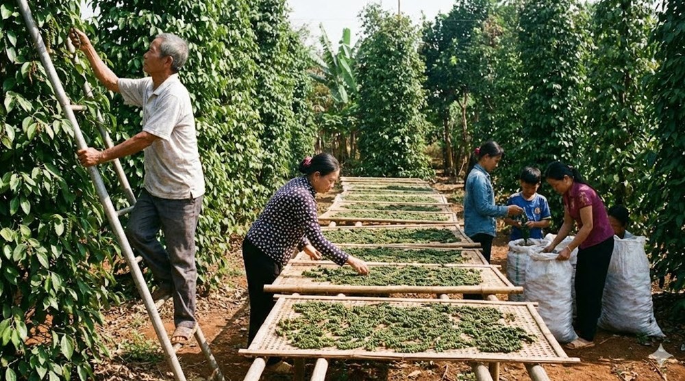 Giá hồ tiêu hôm nay 21.1.2026: Đi ngang trước thềm Tết - ảnh 1