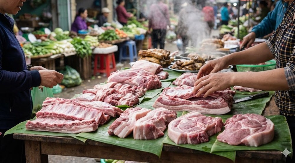 Giá heo hơi hôm nay 23.1: Giá neo cao, nhiều nơi lập đỉnh mới - ảnh 1