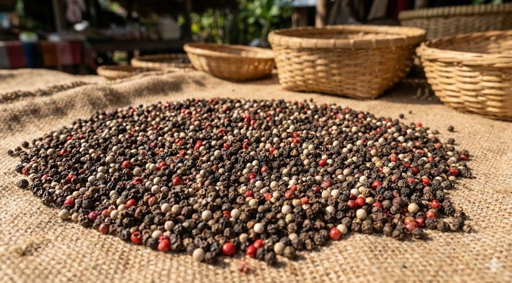 Giá hồ tiêu hôm nay 25.1: Lực mua cải thiện, giá nhích lên - ảnh 1