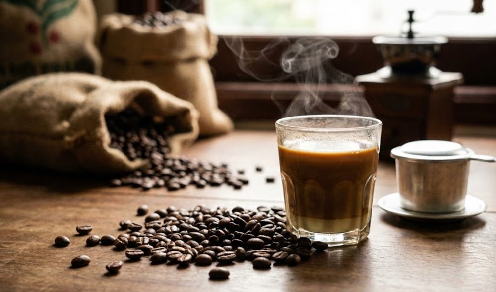 Giá cà phê hôm nay 27.1.2026 neo cao trên 100.000 đ/kg - ảnh 1