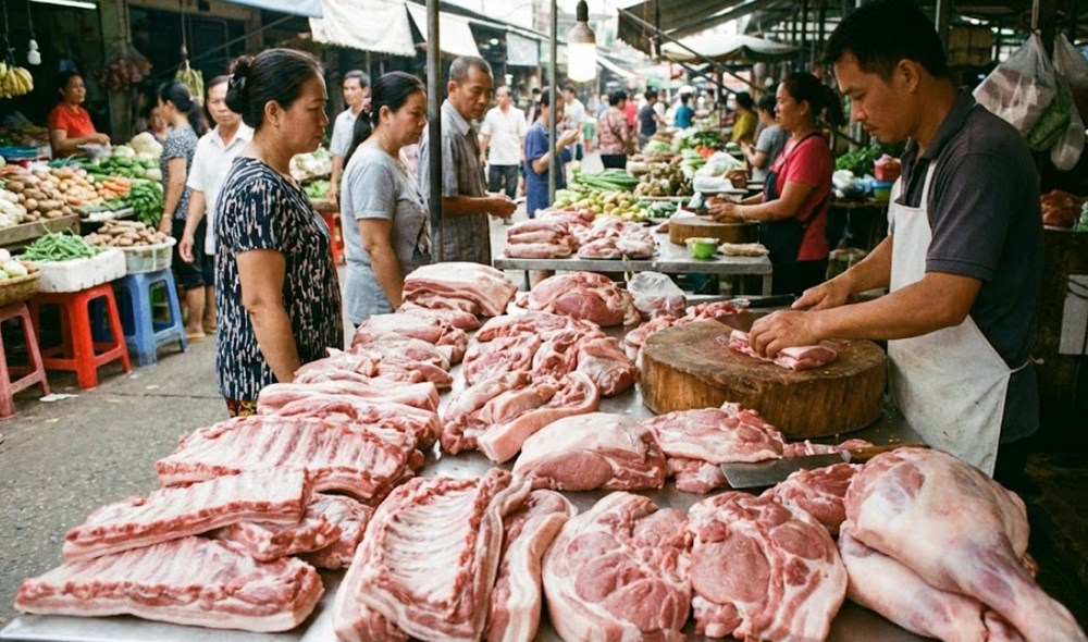 Giá heo hơi hôm nay 28.1: Miền Bắc chạm đỉnh 81.000 đồng/kg - ảnh 1