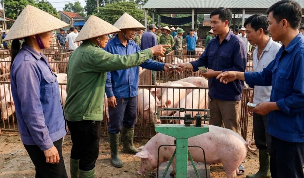 Giá heo hơi hôm nay 3.2.2026: Miền Bắc tiếp tục dẫn đầu - ảnh 2