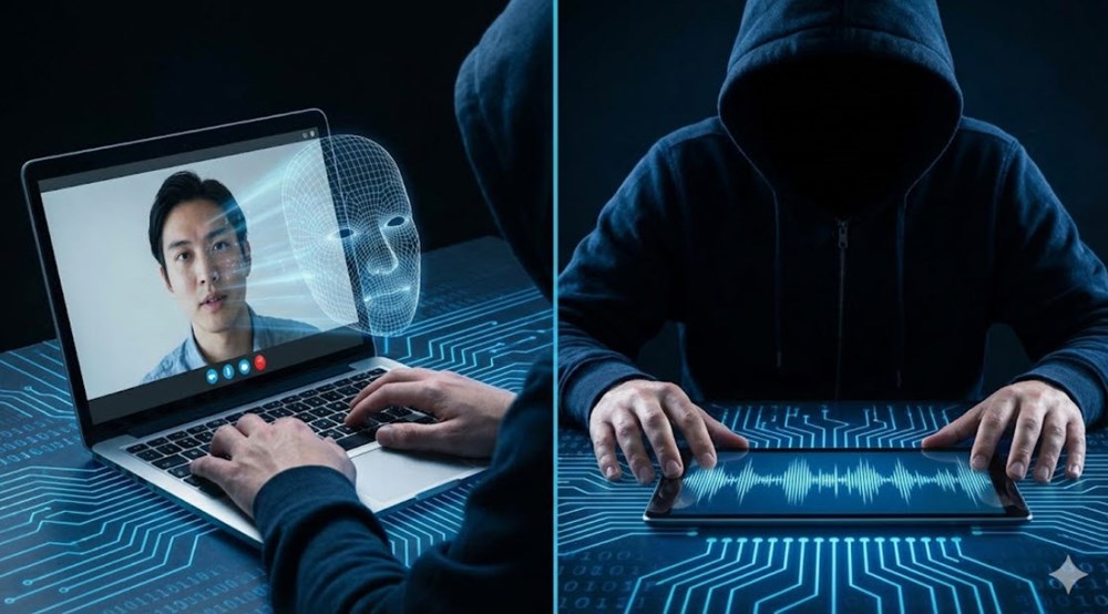 Cảnh báo chiêu deepfake tống tiền và việc nhẹ lương cao giả mạo - ảnh 1