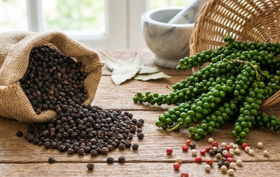 Giá hồ tiêu hôm nay 9.2.2026 dao động hẹp quanh 150.000 đồng/kg - ảnh 1