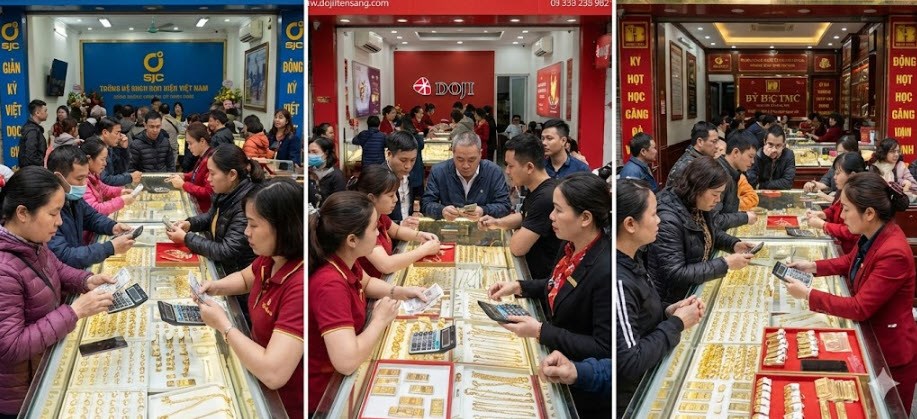 Giá vàng hôm nay 13.2: Giá vàng thế giới giảm sâu phiên đầu giờ sáng - ảnh 1