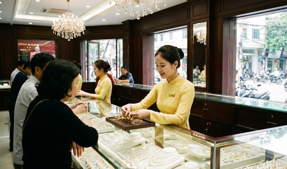 Giá vàng hôm nay 18.2: Thế giới giảm sâu, SJC đứng im chờ sóng lớn - ảnh 1