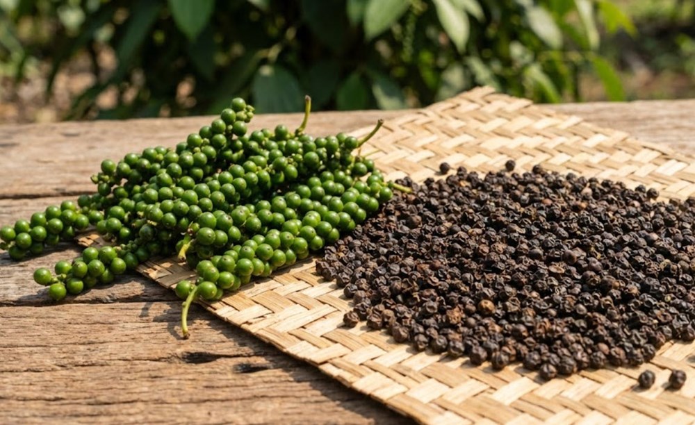 Giá hồ tiêu hôm nay 24.2: Tăng chạm 152.000 đồng/kg - ảnh 1