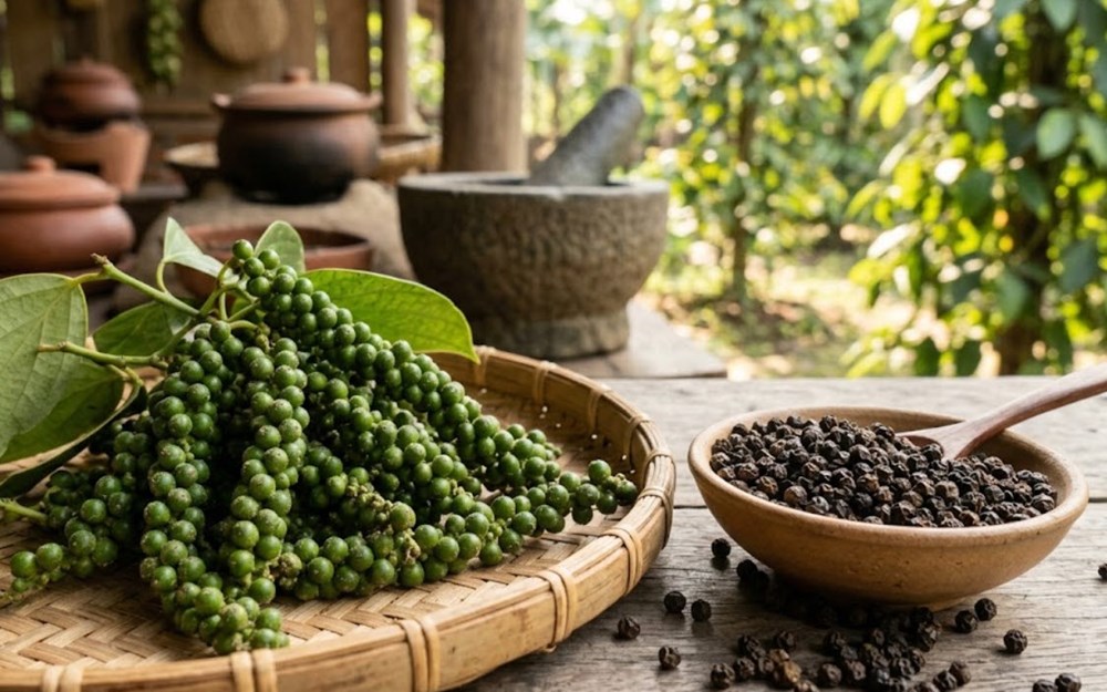 Giá hồ tiêu hôm nay 27.2: Bật tăng trở lại, có nơi lên 149.500 đồng/kg - ảnh 1