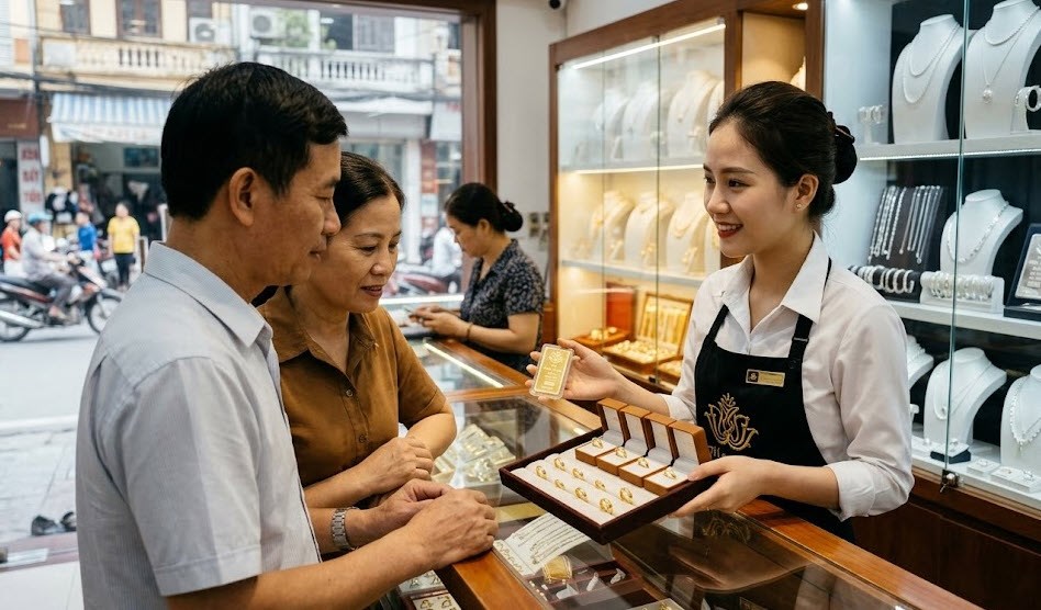 Giá vàng hôm nay 12.3: SJC tăng mạnh dù thế giới điều chỉnh - ảnh 1