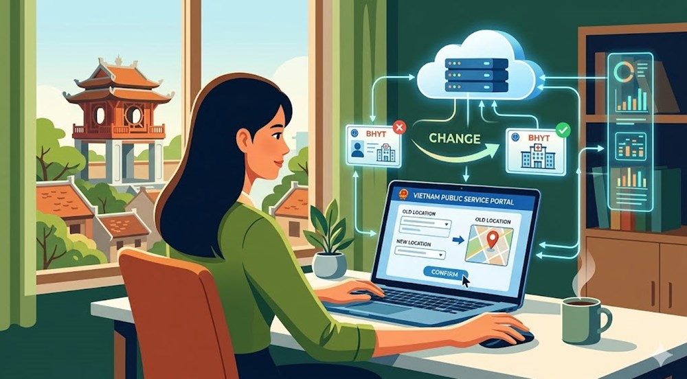 Hướng dẫn đổi nơi khám chữa bệnh BHYT năm 2026 - ảnh 2