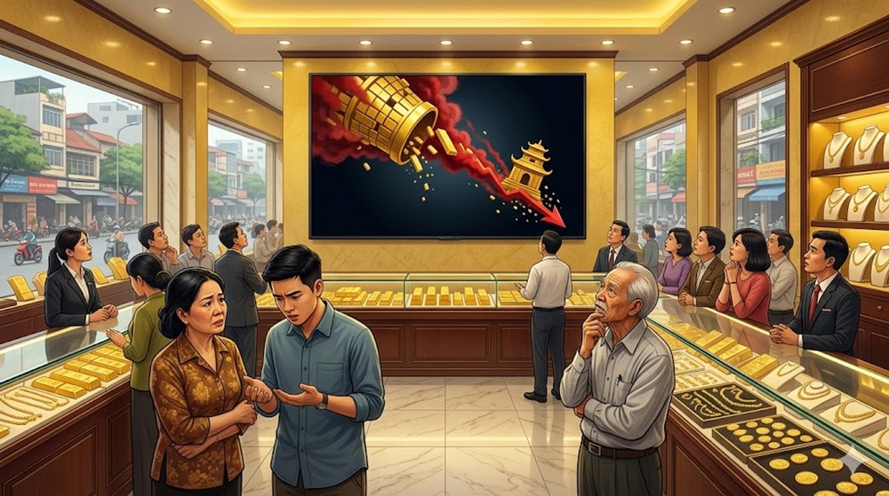 Giá vàng hôm nay 20.3: Rơi tự do theo giá vàng thế giới, SJC mất mốc 180 triệu - ảnh 1