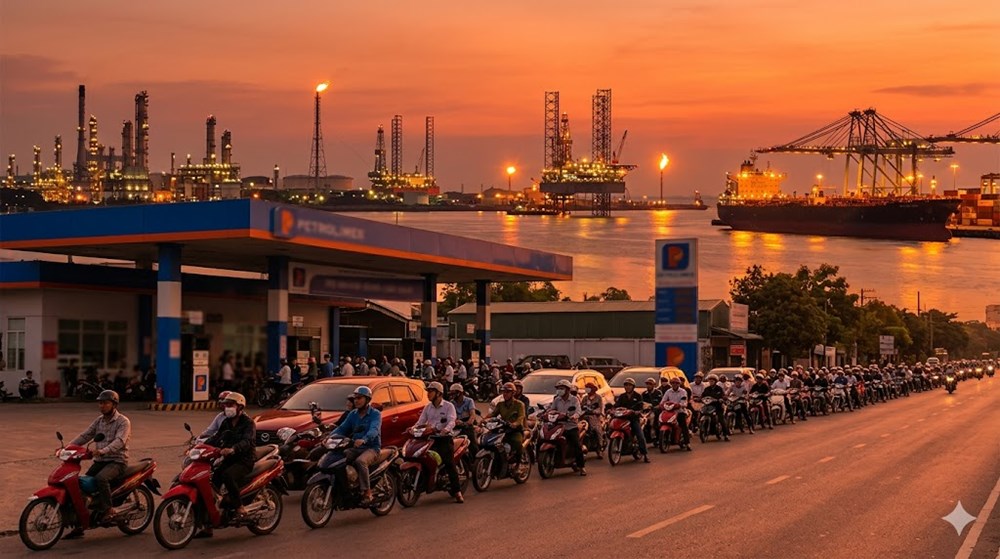 Giá xăng dầu hôm nay 20.3: Tăng mạnh sau điều hành đêm qua - ảnh 1