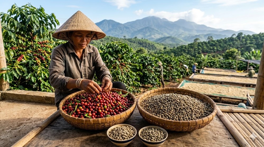 Giá cà phê hôm nay 24.3: Giữ vững mốc 94.000 đồng/kg - ảnh 1