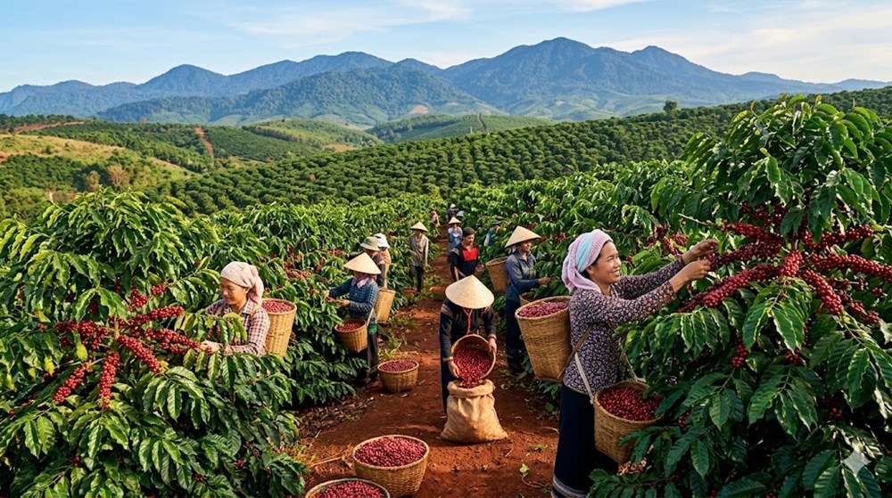 Giá cà phê hôm nay 28.3: Áp lực bán mạnh, giảm toàn vùng - ảnh 1