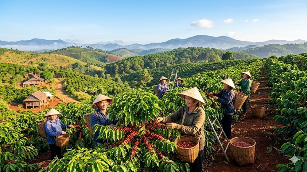 Giá cà phê hôm nay 29.3: Áp lực bán mạnh, giảm đồng loạt - ảnh 1