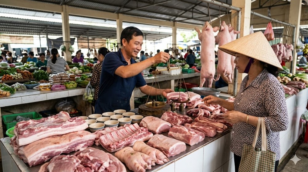 Giá heo hơi hôm nay 31.3: Xuất hiện mức thấp 61.000 đồng/kg - ảnh 1