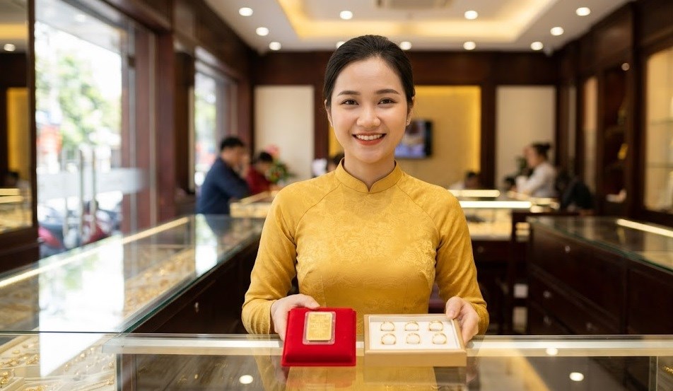 Giá vàng hôm nay 8.4: Tiếp tục giảm, thị trường dò đáy - ảnh 1