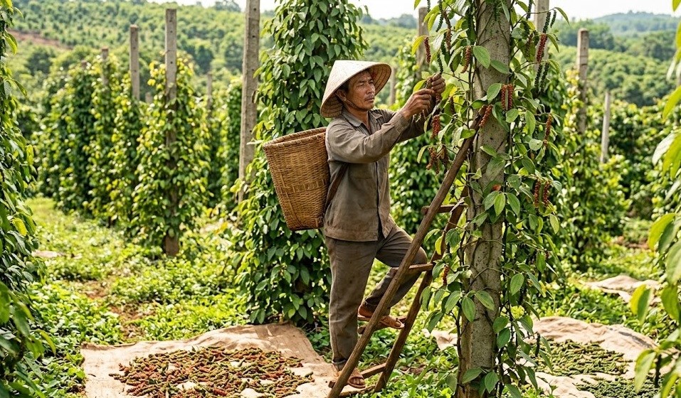 Giá hồ tiêu hôm nay 9.4: Tăng đồng loạt, thị trường khởi sắc - ảnh 1